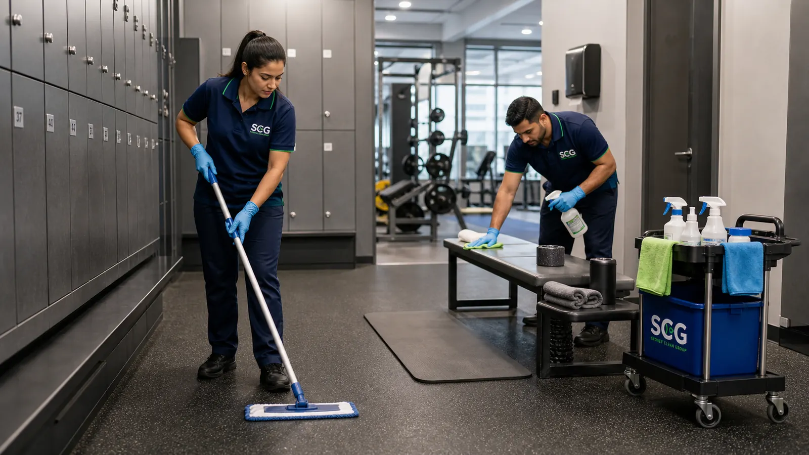 Gym Cleaning in Newcastle — Sydney Clean Group